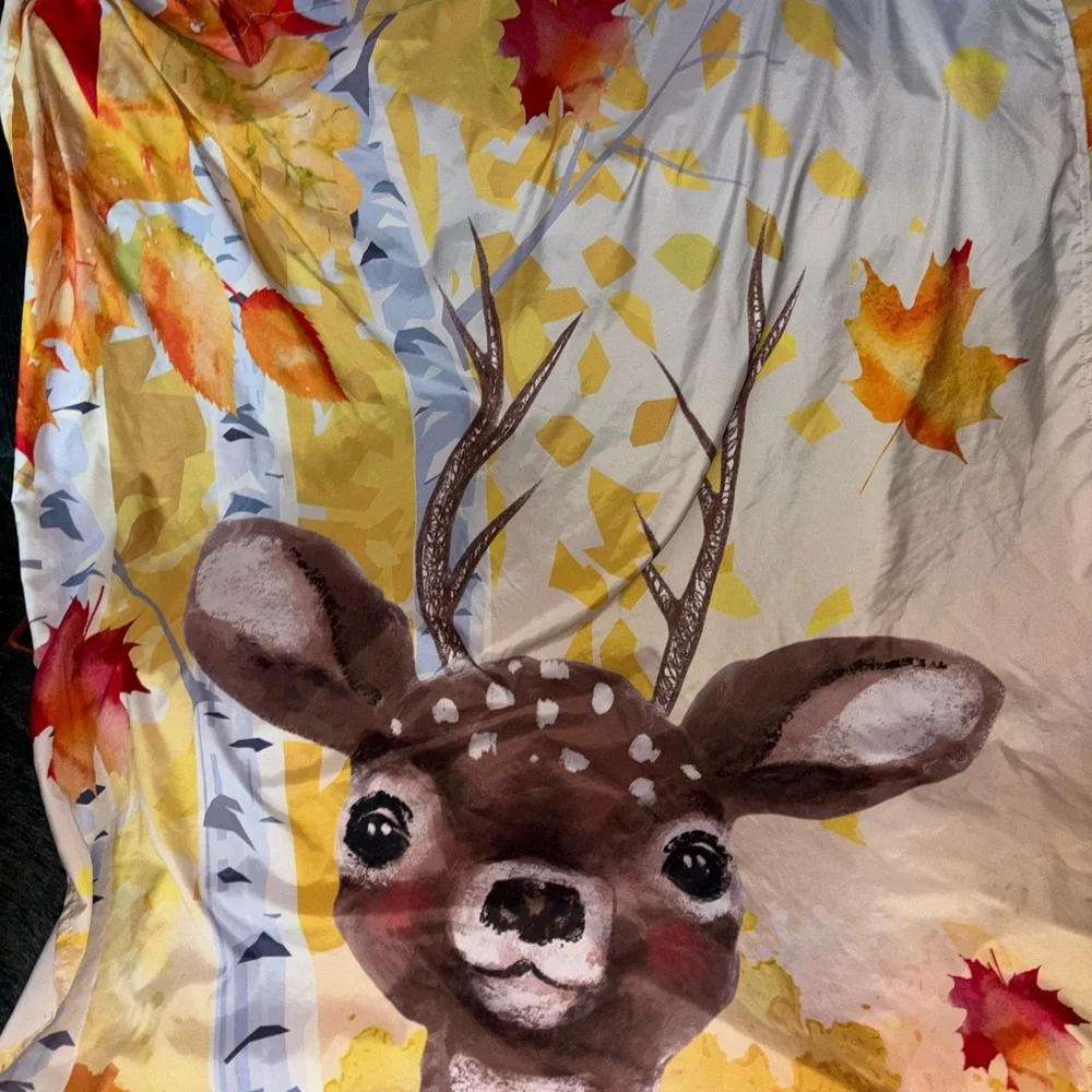 Fall Critter Curtains